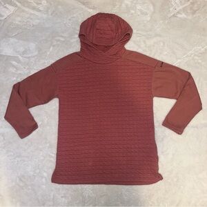 Columbia Dusty Rose Quilted Hoodie Size Medium